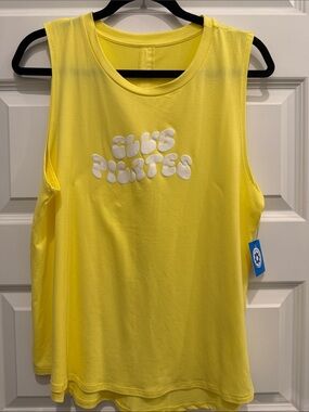Club Pilates Yellow Performance Tank Top for Women